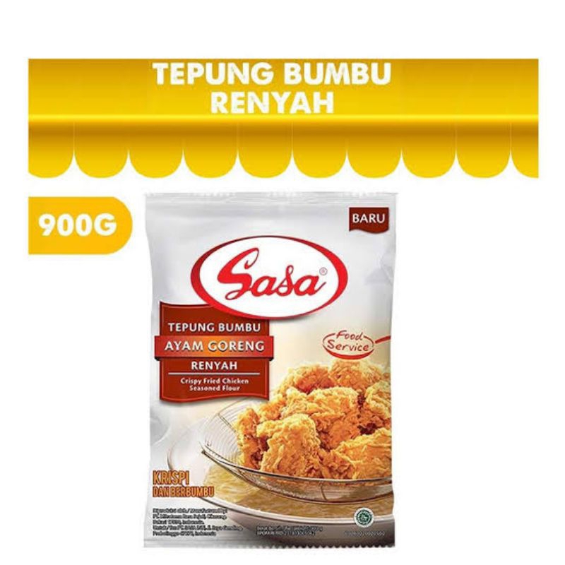 

SASA TEPUNG BUMBU AYAM RENYAH CRISPY FRIED CHICKEN