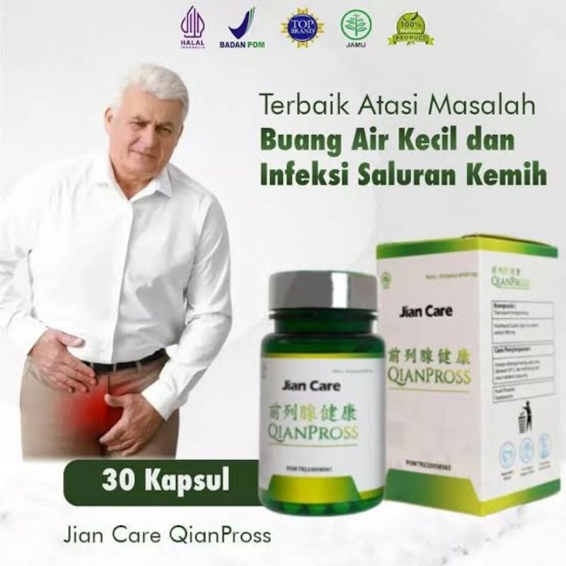 Jian Care Qianpross - Obat Herbal Cina Untuk Membantu Meredakan Sering Kencing Prostat ISK