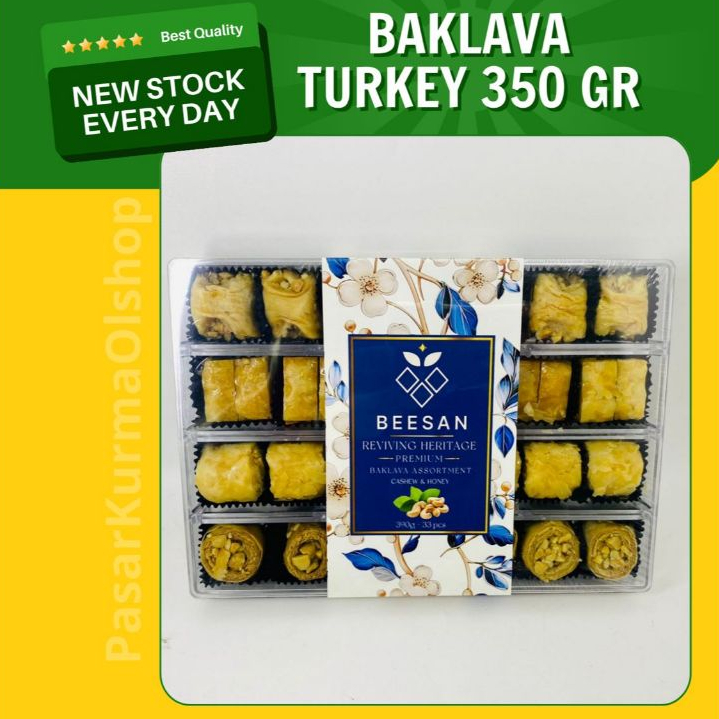 

Baklava Beesan Manisan Turki 250gr