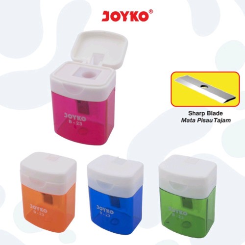

JOYKO SHARPENER SERUTAN RAUTAN PENCIL PERUNCING B-23
