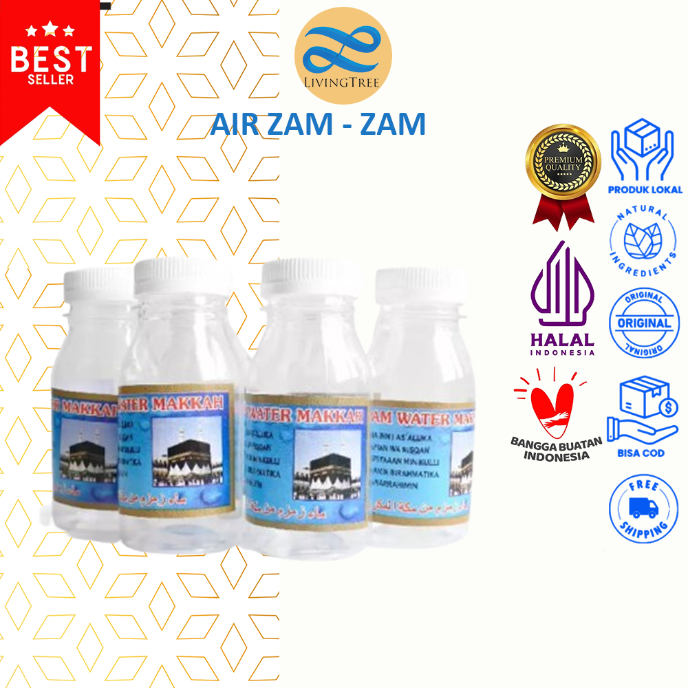 

Air Zam Zam 80ml Original Oleh Oleh Haji Umroh Asli