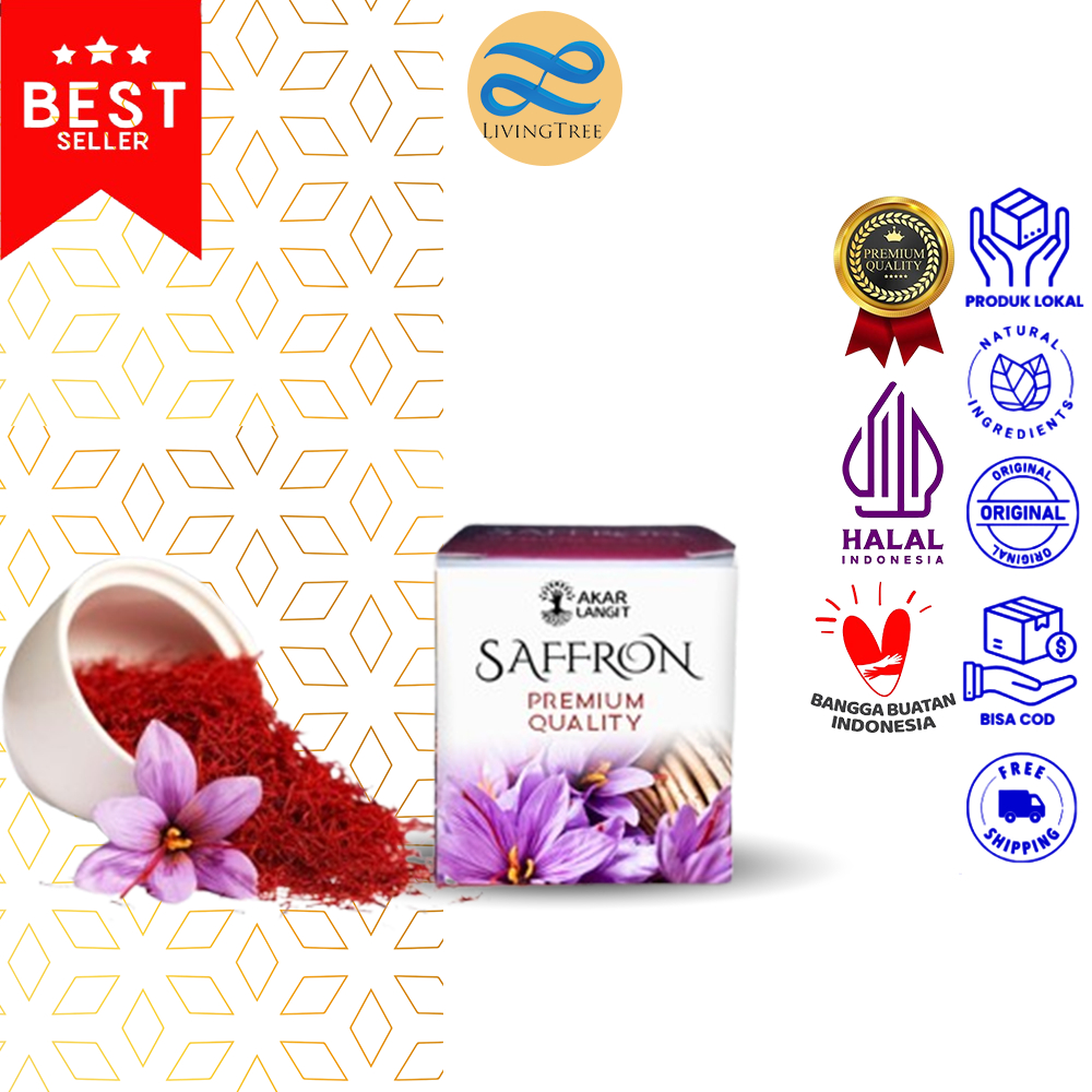 

Pure Saffron 0.25gr Premium | Safron Original AkarLangit