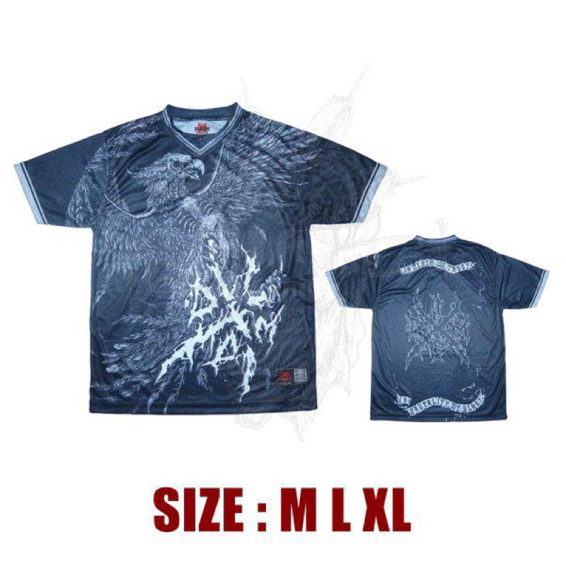 INDONESIAN DEATH METAL IDDM garudark black - JERSEY ORIGINAL released by Iddm colective