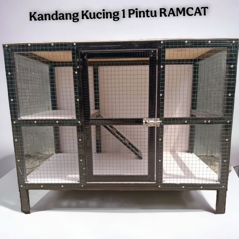 Kandang Kucing - Kandang Musang - Kandang Iguana | Kandang Kucing Besi Holo Baja Ringan