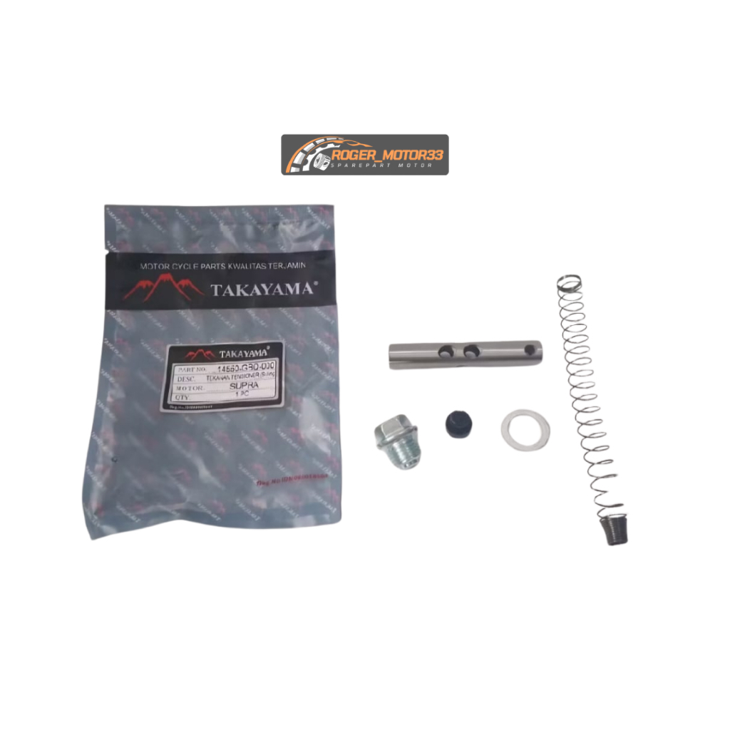 TEKANAN TENSIONER SULING RANTAI KETENG SUPRA X FIR GRAND TAKAYAMA ASLI