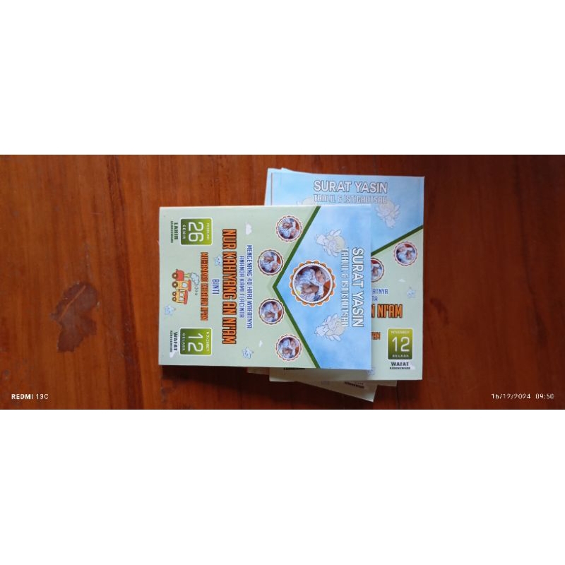 

cetak buku yasin cover costume