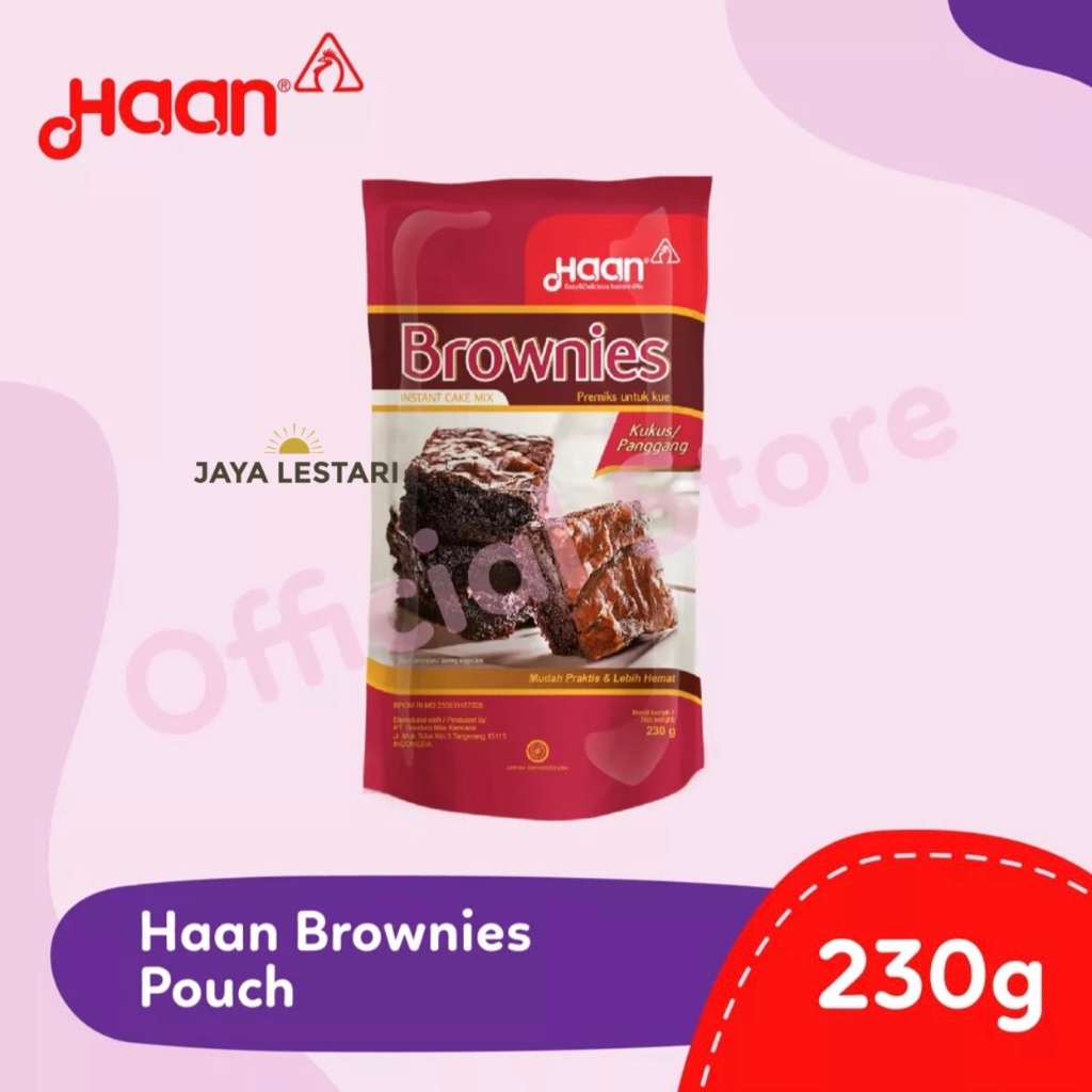 

Haan Brownies Kukus Panggang (230g)