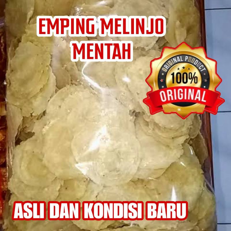 

EMPING MELINJO MENTAH ASLI 100% KONDISI BARU.