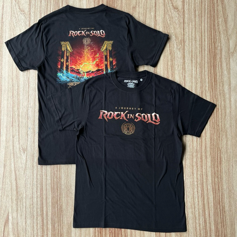[ORI] Official Merch A Journey Rock In Solo 2024 (Font) Kaos Pria