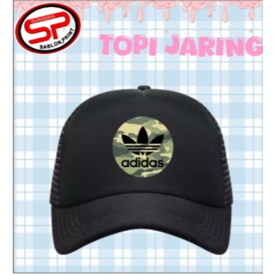 TOPI JARING ADIDAS| Topi Distro | Topi Premium| topi Casual