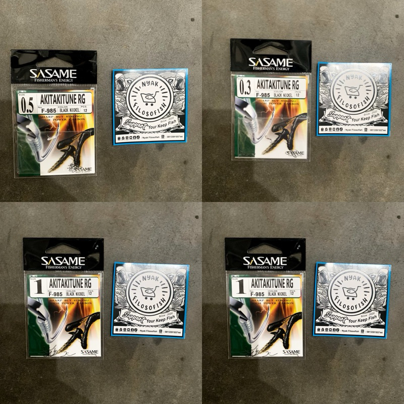 Mata kail pancing sasame akitakune rg f985