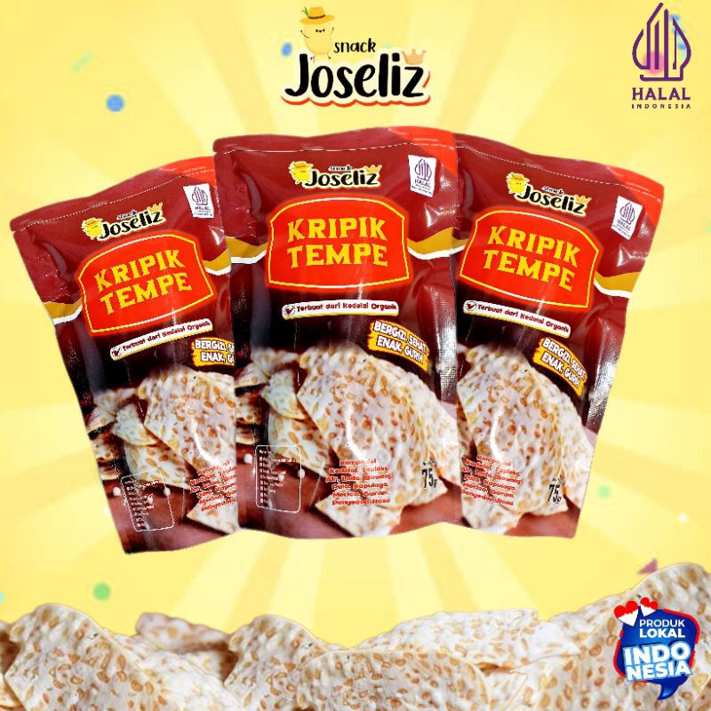 

KERIPIK TEMPE SAGU CAMILAN SNACK GURIH RENYAH