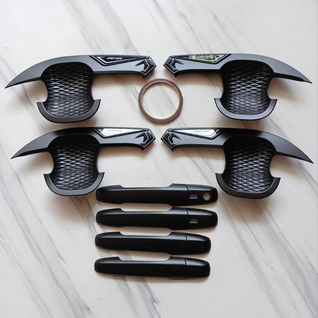 Cover Handle Outer Pintu Mobil  Toyota Agya 2023 Hitam