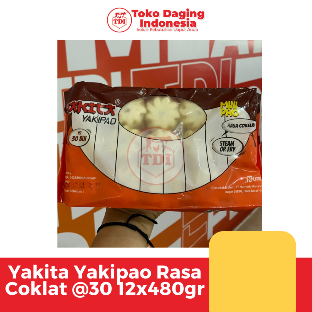 

Yakita Yakipao Rasa Coklat 480gr