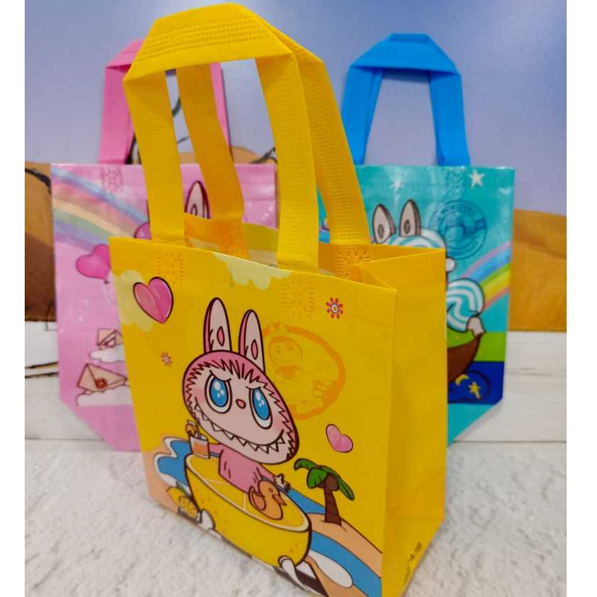 

(1pc) TOTE BAG GOODIE BAG TAS ULANG TAHUN ANAK