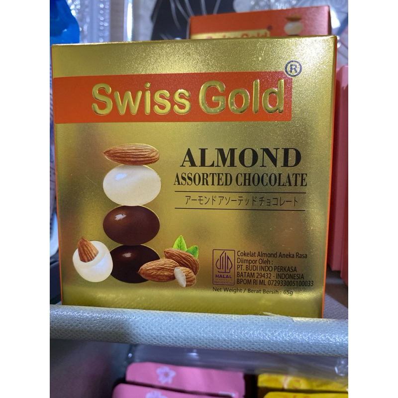 

SWISGOLD ALMOND ASSORTED 65g