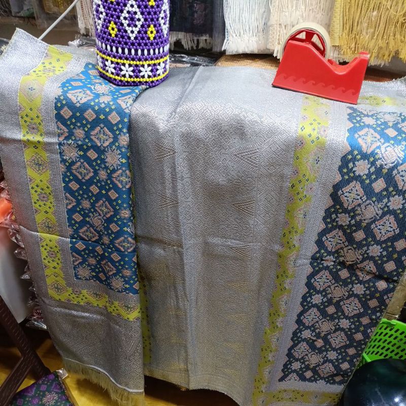 SEMI SONGKET Palembang  Limar +Songket Mesin Limar