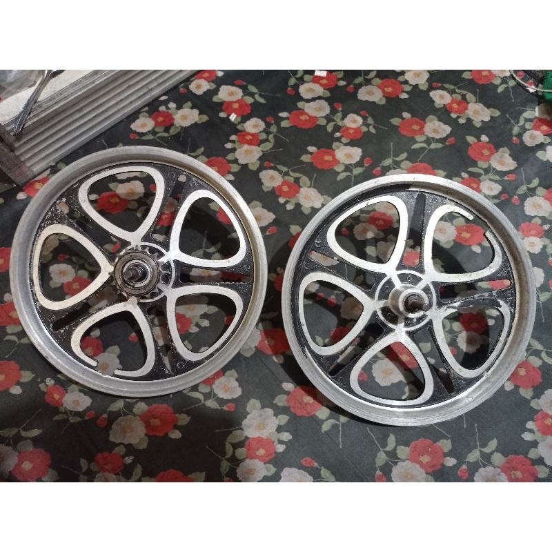 Velg Palang Alloy Bintang ban 16 murni sepeda