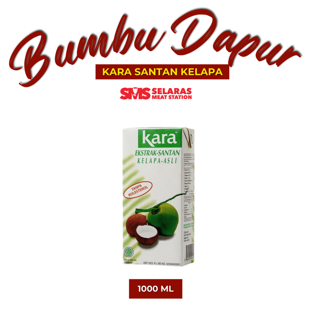 

Kara Santan Kelapa 1000 ml / 1 liter