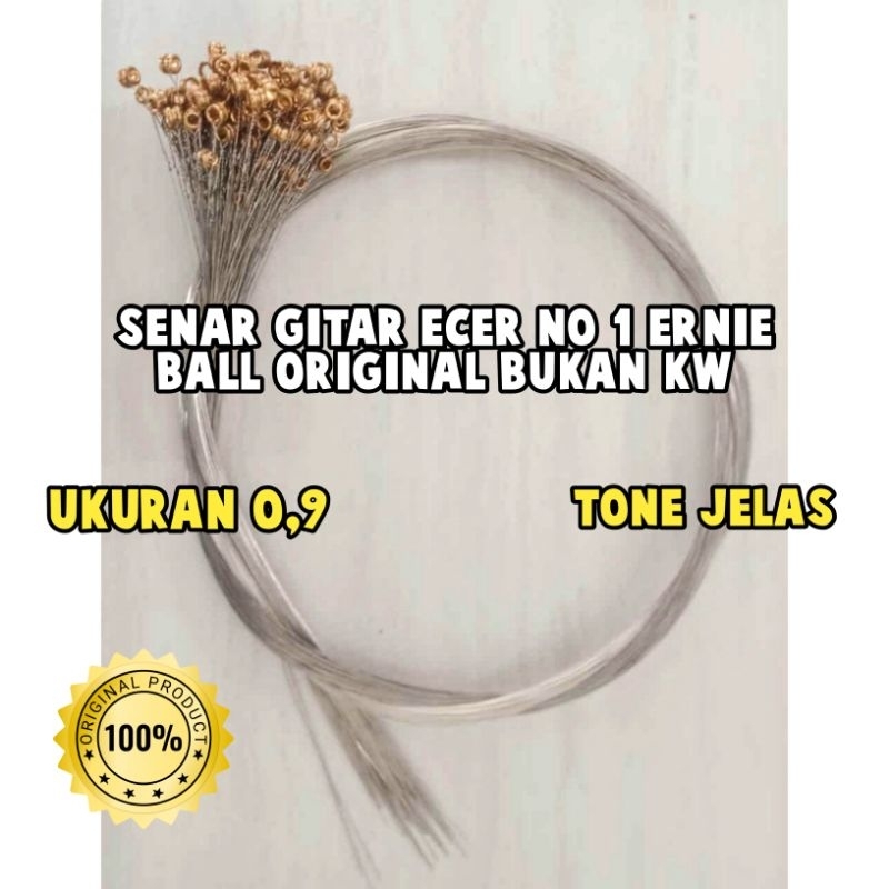 

SENAR GITAR ECER NO 1 ERNIE BALL ORIGINAL ( BUKAN KW )