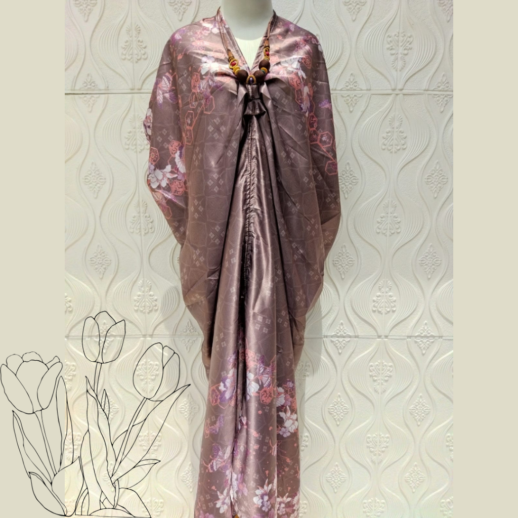 KAFTAN SATIN VELVET MOTIF SHIMER SIMER MOTIF PREMIUM MENGKILAT SHIMER SILK MENGKILAP Busui Friendly 