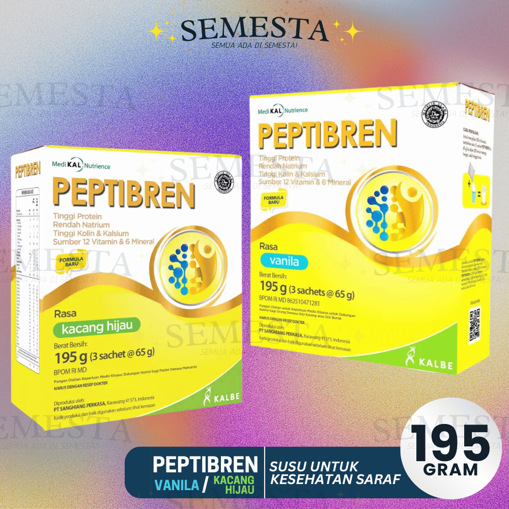 

PEPTIBREN 195gr - Susu Nutrisi Kesehatan Saraf