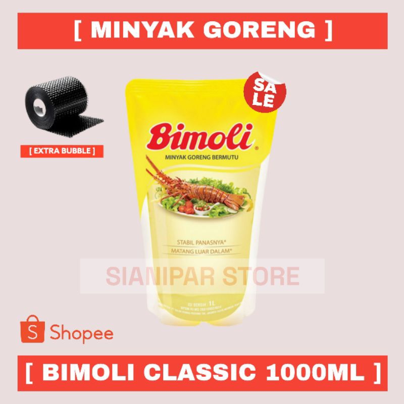 

BIMOLI Minyak Goreng Classic Refill Pch 1L - 1000ml