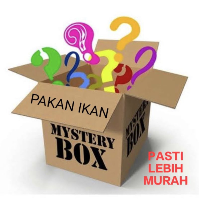 MISTERI BOX PAKAN IKAN (pasti lebih murah)