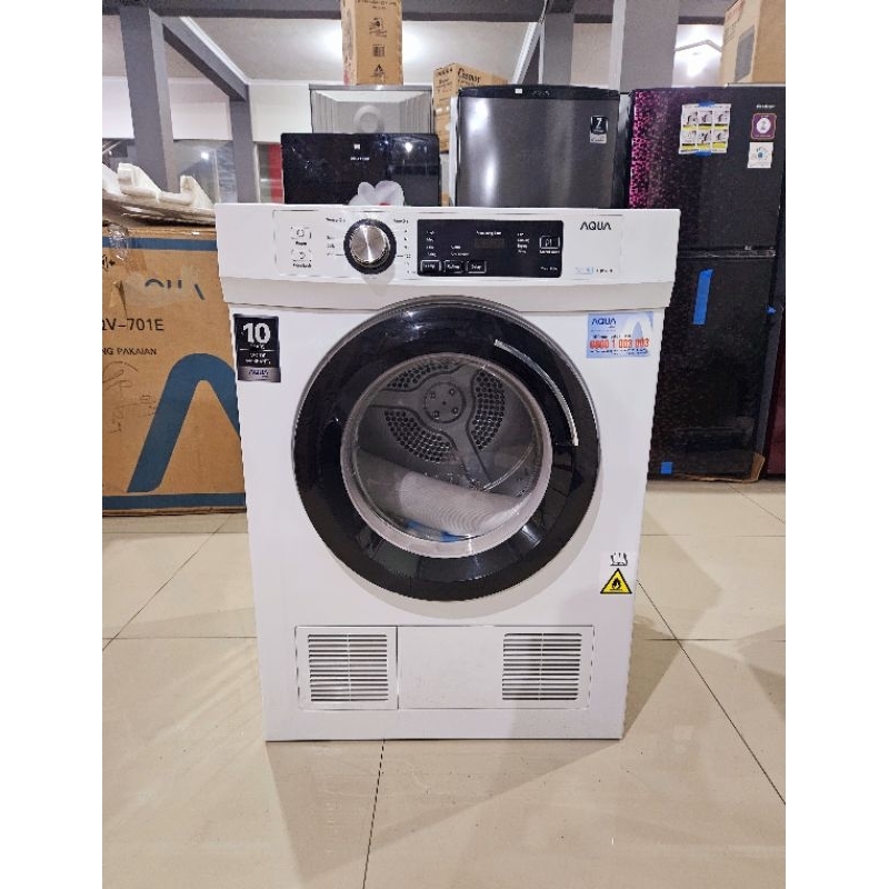 MESIN PENGERING LAUNDRY AQUA FQV-701E KAPASITAS 7KG BS
