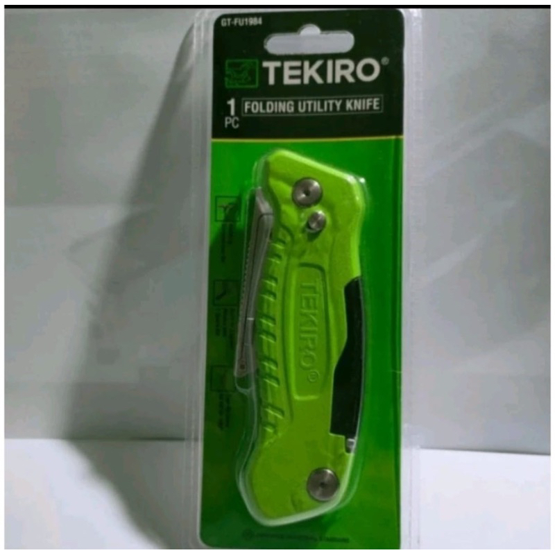 

folding utility knife tekiro / cutter multifungsi / pisau cutter lipat serba guna tekiro / pisau cutter lipat serba guna tekiro
