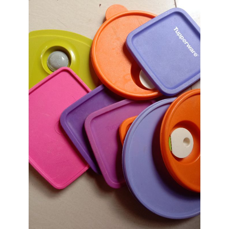 tutup tupperware second