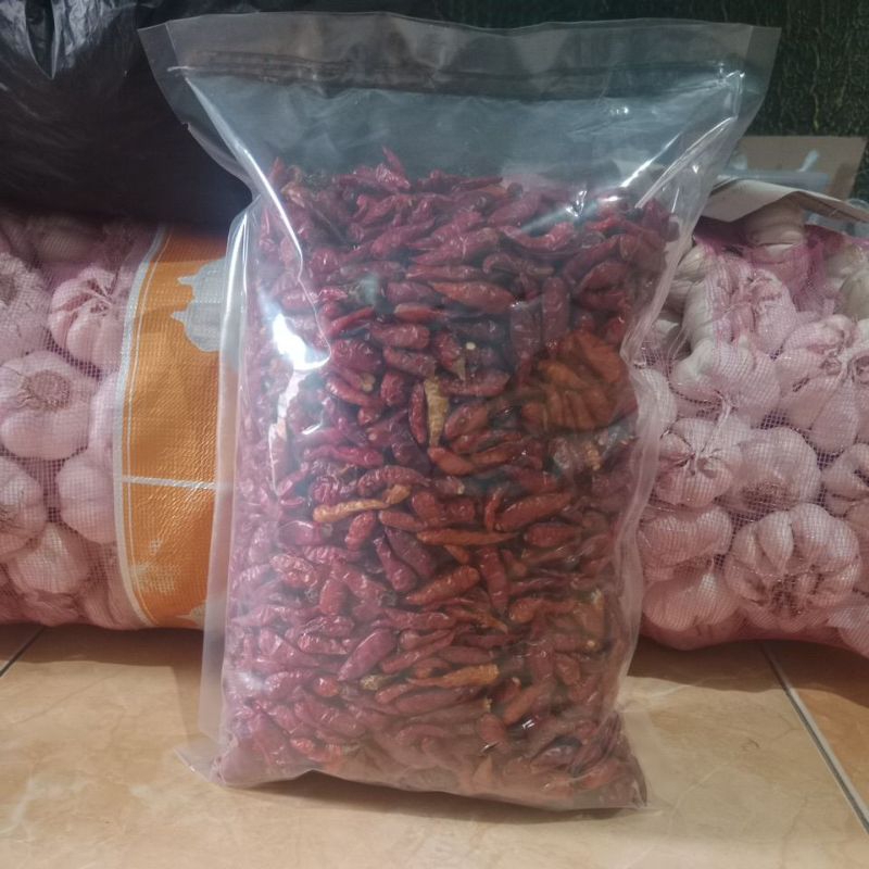 

cabe rawit merah kering 500gram