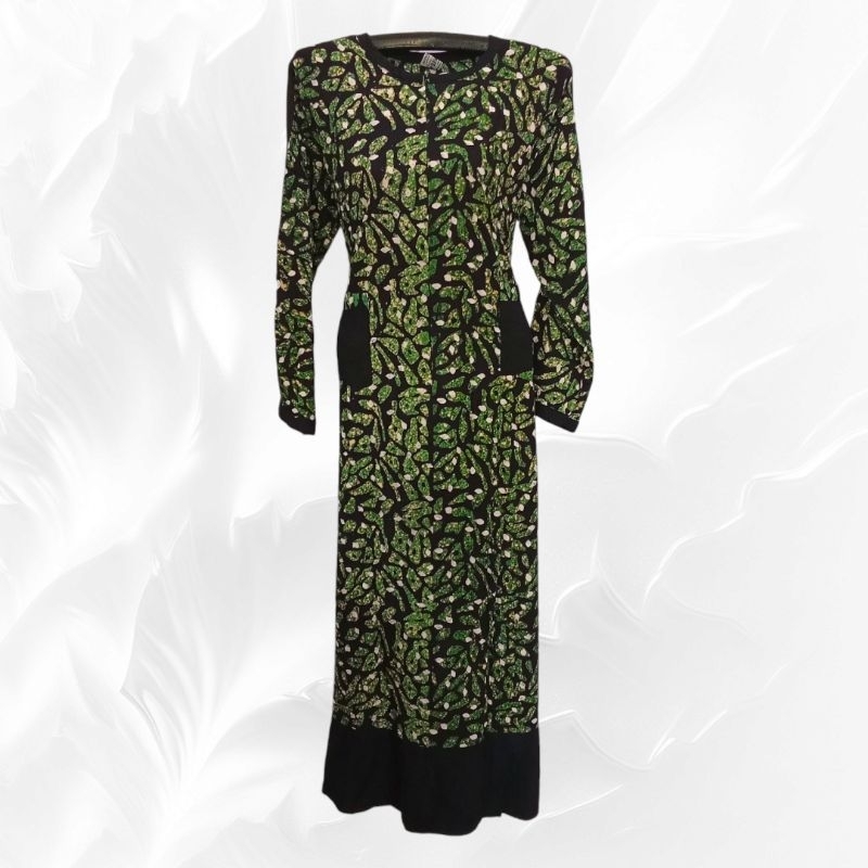 Daster Longdress Three-M Emma / Long Dress LS