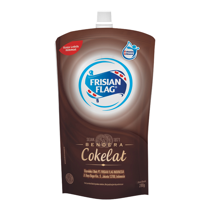 

Frisian Flag Bendera Kental Manis Cokelat 280 g