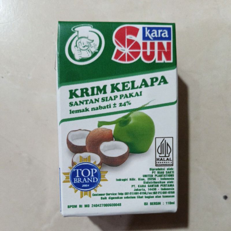 

KARA SUN SANTAN KELAPA 110ml