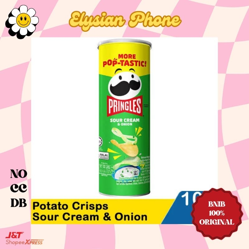 

Pringles Sour Cream & Onion 102gr