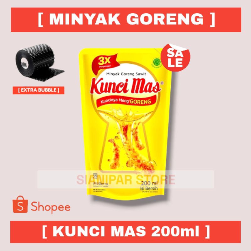 

KUNCI MAS Minyak Goreng Pouch 200ml