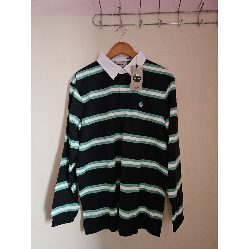 LONG SLEEVE CARHATT WIP RUGBY SALUR BARU ORIGINAL