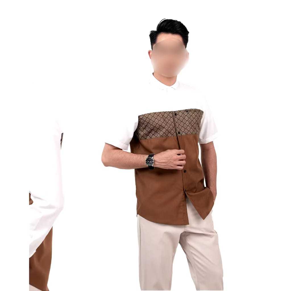 fadkhera Dzafri baju koko lengan pendek