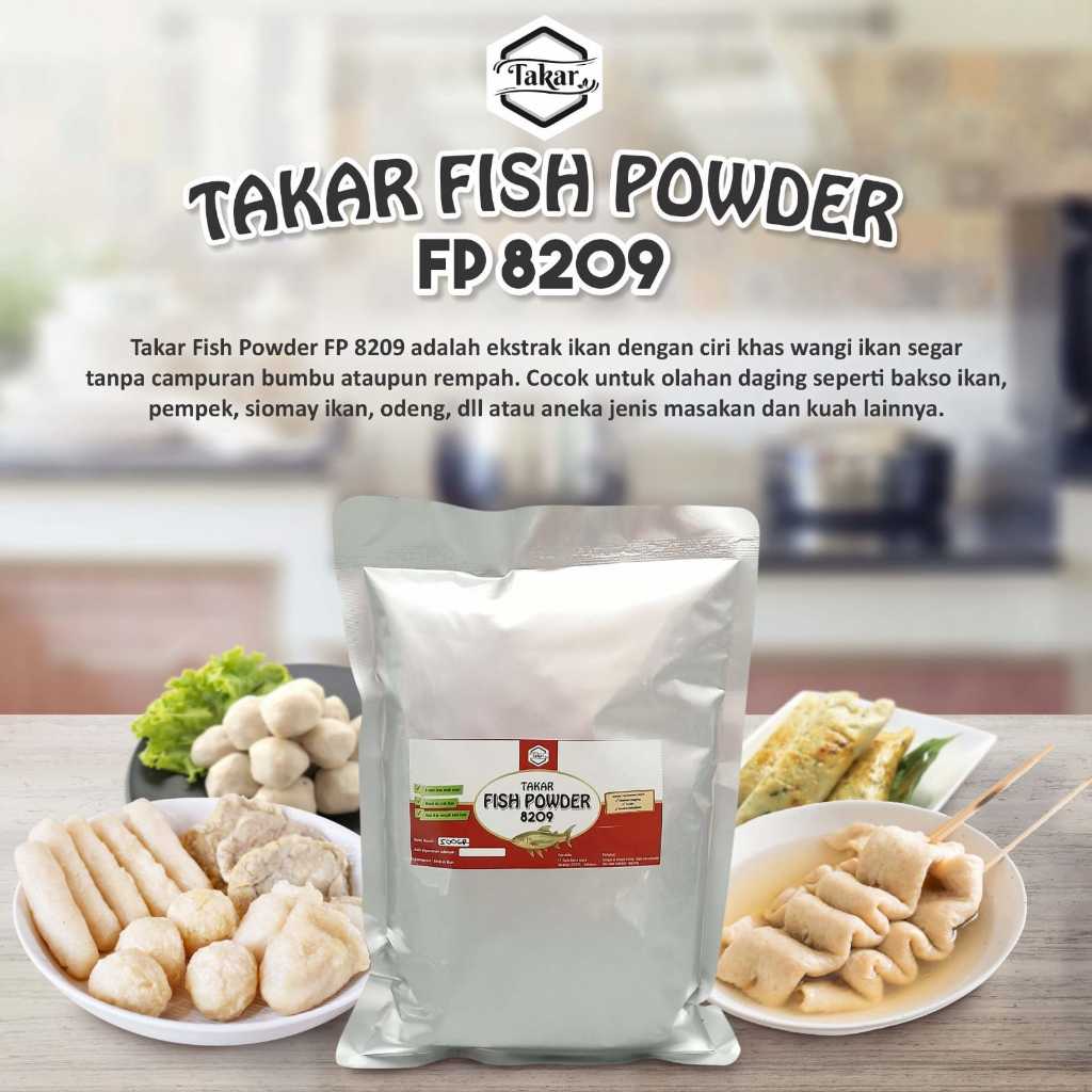 

Takar Fish Powder FP 8209 / Perasa Ikan / Ekstrak Ikan / Bumbu tengiri / katsuo powder / Kaldu ikan