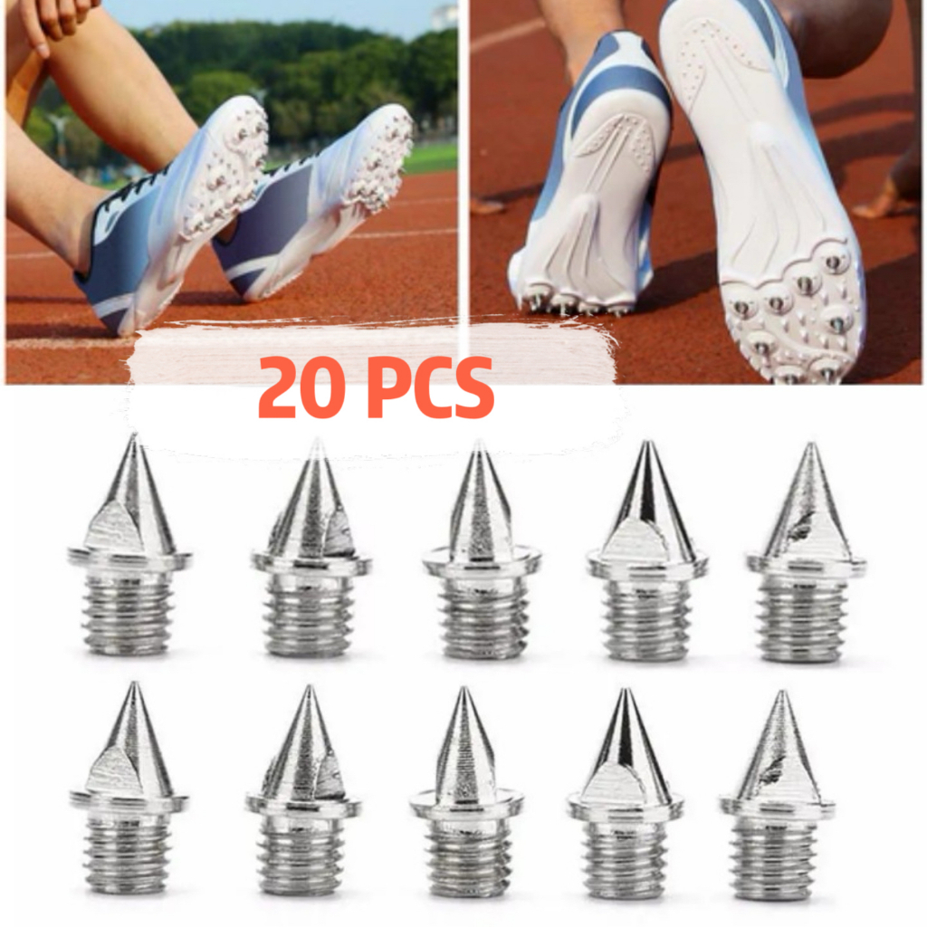 20pcs Paku Spike Sprint Paku Sepatu Spike Sepatu Spike Sprint Spike Shoes Stainless Paku Sepatu Golf