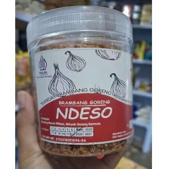 

BAWANG GORENG / BRAMBANG GORENG NDESO ISI 200 gr