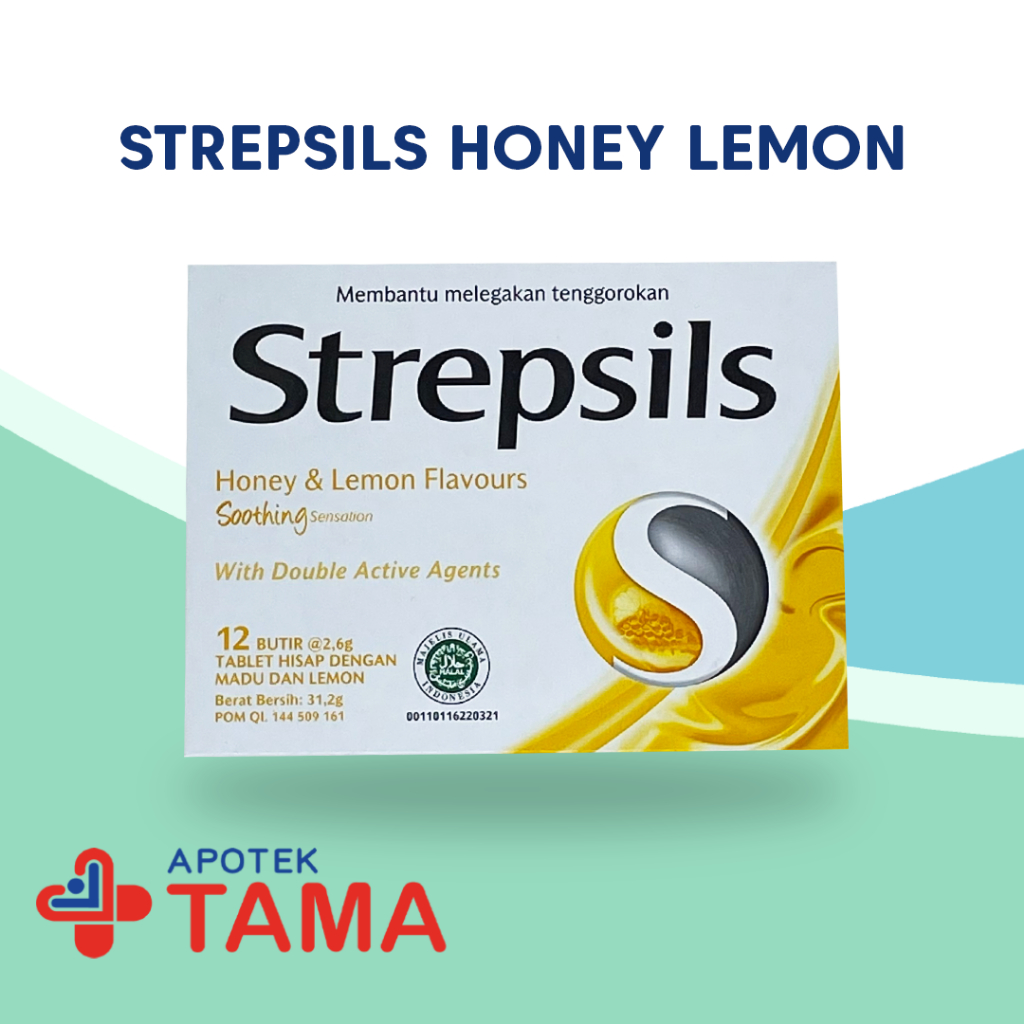 Strepsils HoneyLemon Box Isi 12 Tablet