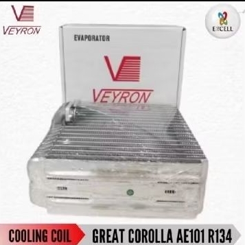 EVAP EVAPORATOR COOLING COIL AC MOBIL BALENO GREAT AND STARLET R134 ALL NEW COROLLA AE 101 111 112 R