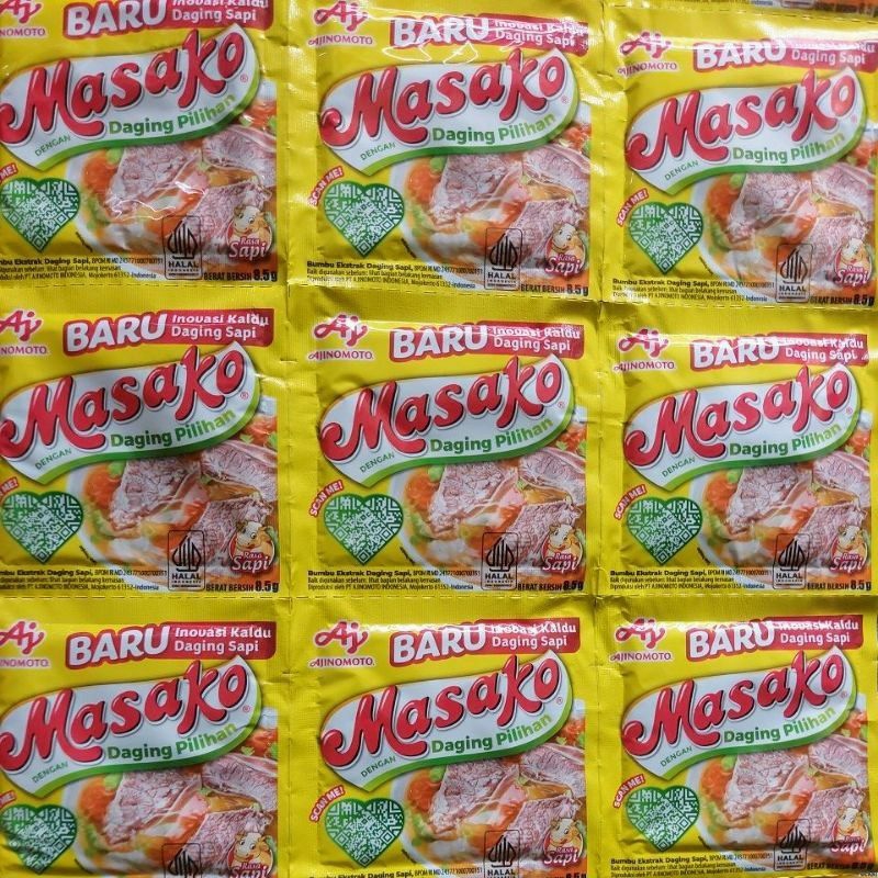 

Masako 1 Renceng isi 12 biji