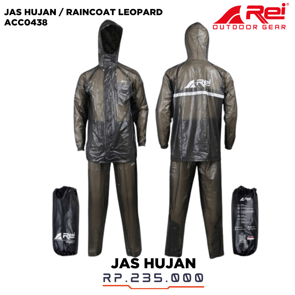 Jas Hujan / Raincoat Leopard Arei Outdoorgear