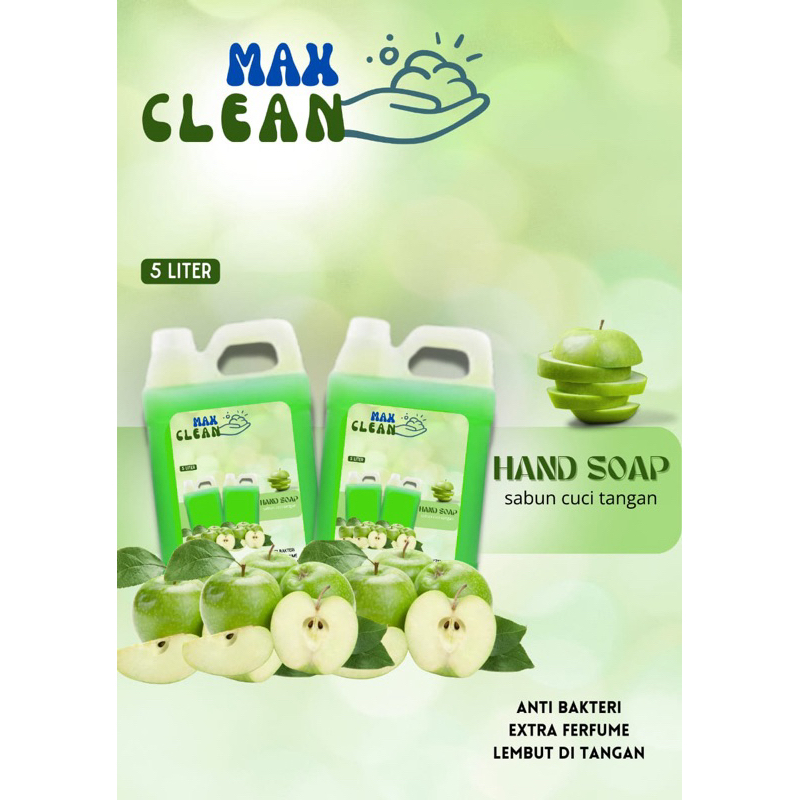 Sabun Cuci Tangan Fresh apel 5 Liter