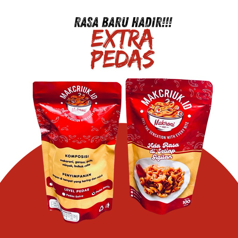 

MAKARONI VIRAL PEDAS 100gr