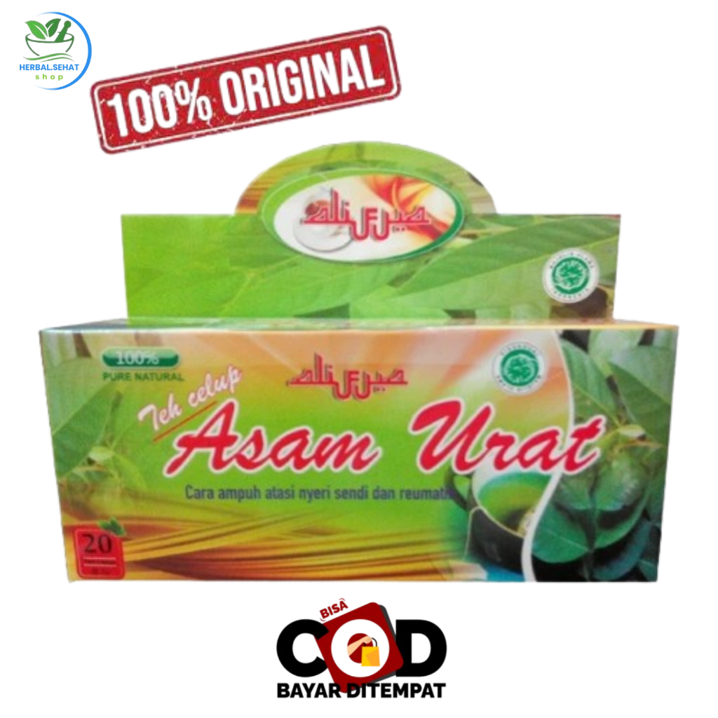 

Teh Celup Asam Urat Nyeri Sendi Lutut Dan Kesemutan Alifya | TEH Ampuh Tolak Asam Urat, Kolesterol, BB Berlebih, Rematik | TEH CELUP ASAM URAT ALIFYA MEREDAKAN ASAM URAT REUMATIK NYERI SENDI MEMPERBAIKI FUNGSI GINJAL | TEH ASAM URAT ALIFIA 20 KANTONG