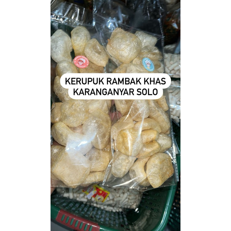 

KERUPUK RAMBAK KHAS KARANGANYAR SOLO